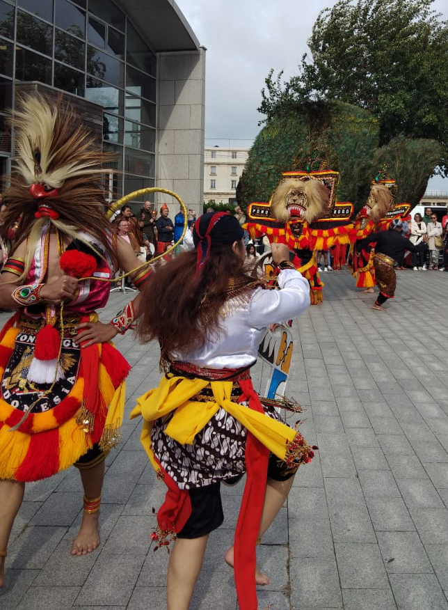 Bulan Budaya Indonesia di Oostende Belgia Tampilkan Reog Ponorogo
