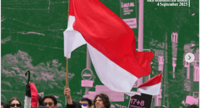 Solidarity Walk: Gerak Solidaritas Belanda Ajukan 9 Tuntutan Pasca-Aksi Unjuk Rasa Berdarah di Indonesia