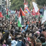Warga Italia Protes Kekerasan Israel, Kota Milan Rusuh dan Lumpuh